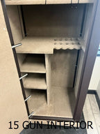 Z2 6ft safe 15 gun interior