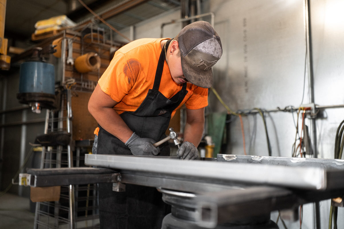 Worker on the shop floor