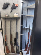 Rifle door rack