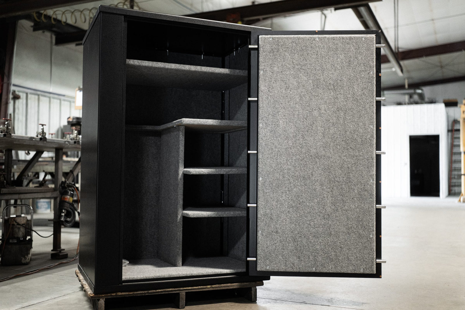 Adjustable interior shelving