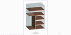 Z3 5ft safe interior, 20 long guns with partial shelves